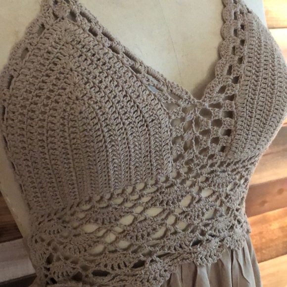 Bohemian Halter Top Maxi Dress - Picture 4 of 4